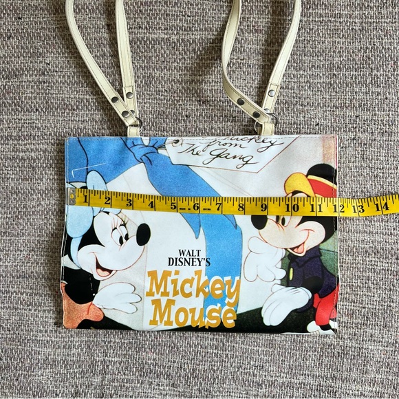 Disney Mickie Mouse & Minnie Vinyl Tote Bag - Picture 12 of 14